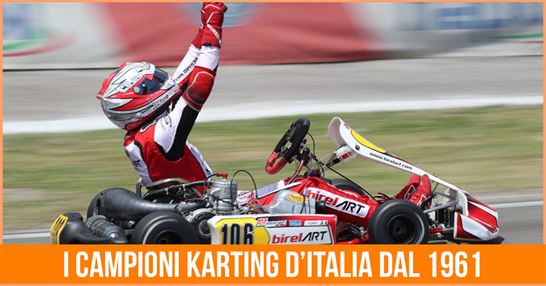 vincitori di campionati go kart